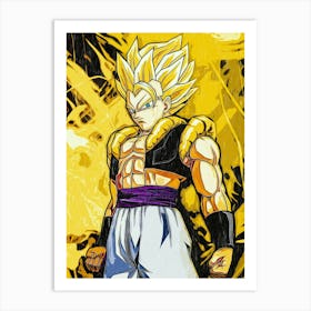 Super Saiyan Art Print