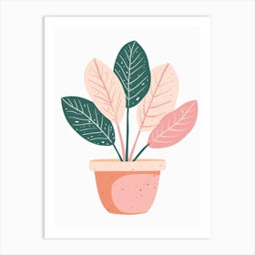 Potted Plant 8 Art Print