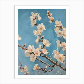 Blossoming Almond Tree 1 Art Print