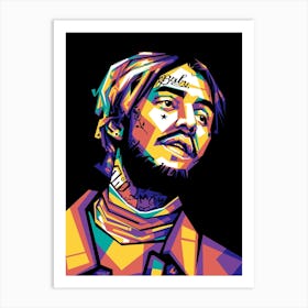 Lil Peep WPAP Art Print