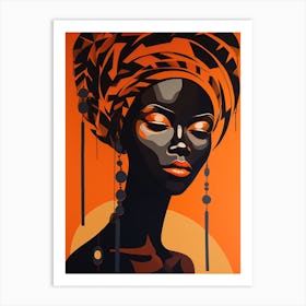 African Woman 29 Art Print