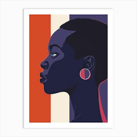 Portrait Of African Woman 30 Art Print