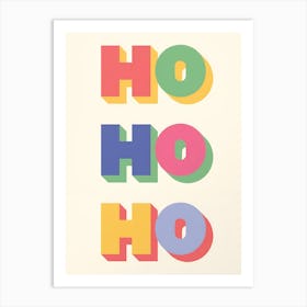 Ho Ho Ho Art Print