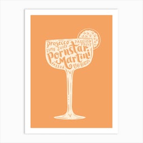Pornstar Martini  Cocktail Art Print