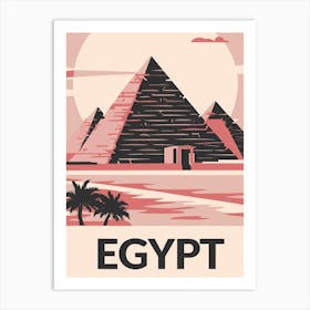 Egypt Travel Poster Art Print