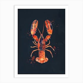 Lobster Canvas Print 1 Art Print