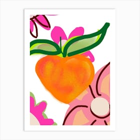 Apricot Art Print