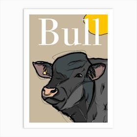 The Bull Art Print