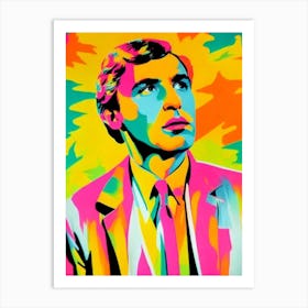 Frank Langella Colourful Pop Movies Art Movies Art Print