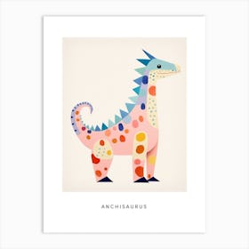 Nursery Dinosaur Art Anchisaurus 2 Poster Art Print