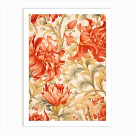 Floral Pattern 62 Art Print