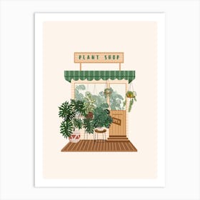 Plants Shop Art Print
