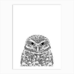 Owl Animal Print Art Print