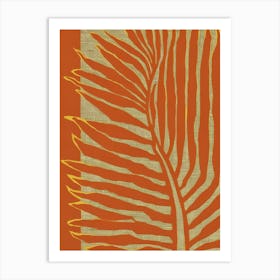 Palm Leaf Art Print