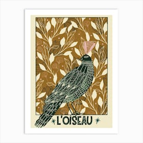 L'Oiseau 2 Art Print