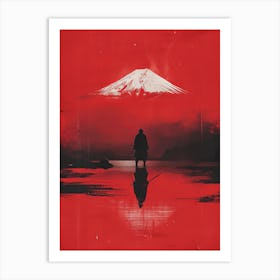 Fuji's Lament: Samurai 2 Art Print