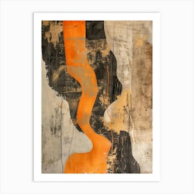 'Orange' 5 Art Print