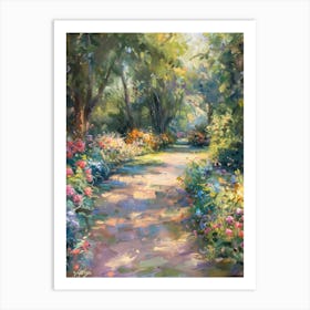  Floral Garden Reverie 2 Art Print