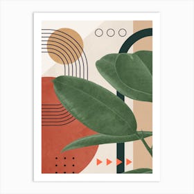 Nature Geometry Vii Art Print