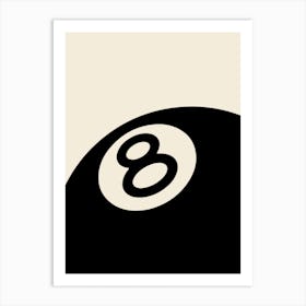 Eight Ball Art Print