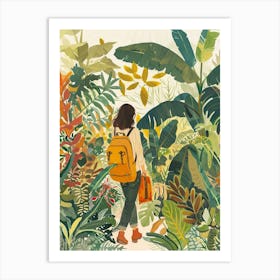 In The Garden San Diego Botanical Garden 1 Art Print