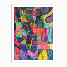 Abstract Painting 256 Art Print