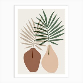 Botanical and tropical floral 4 Art Print