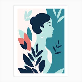 Portrait Of A Woman 4 Art Print