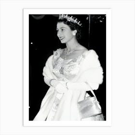 Queen Elizabeth II 1 Art Print