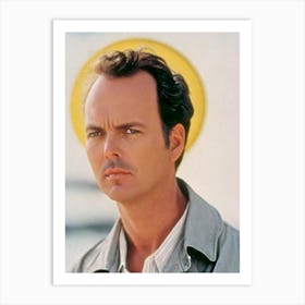 Michael Keaton Retro Collage Movies Art Print