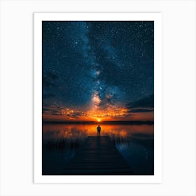 Starry Night 102 Art Print