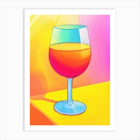 Glass Of Wine Art Print