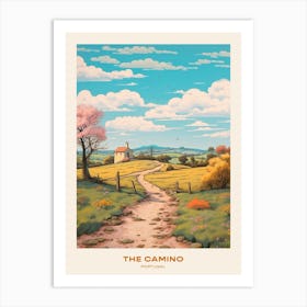 The Camino Portuguese Path 1 Hike Poster Art Print