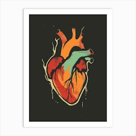 Heart 2 Art Print