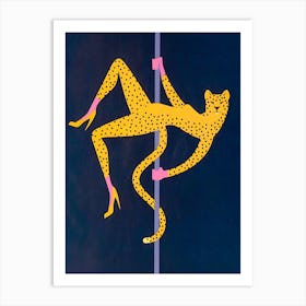 Pole Dancer Art Print