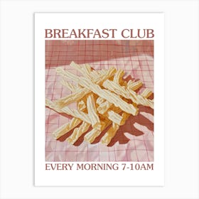 Breakfast Club Cheese Straws 1 Art Print