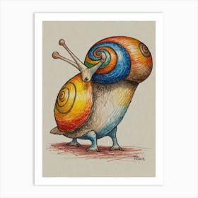 Snail 6 Art Print