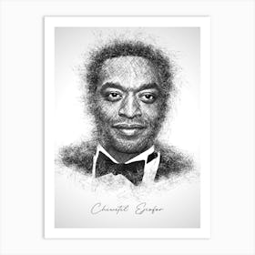 Chiwetel Ejiofor Art Print