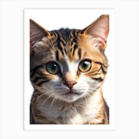 Bengal Cat 1 Art Print