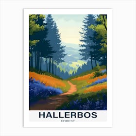 Hallebos Forest Art Print