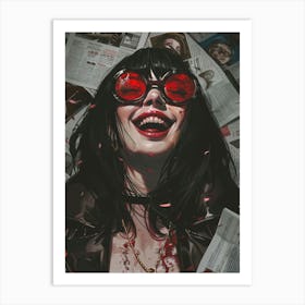 Liar Smiling 15 Art Print