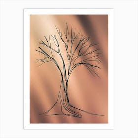 Bare Tree Art Print