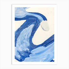 Blue River Art Print