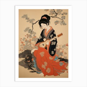 Ukiyo Beauty Japanese Style 2 Art Print