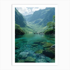 Lake In Norway 2 Art Print