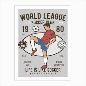 World League 1 Art Print