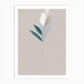 Gayfeather Wildflower Simplicity Art Print