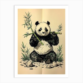 Panda Bear 11 Art Print