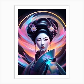 Geisha 7 Art Print