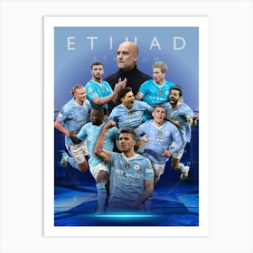 Manchester City Team Affiche